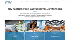 Desktop Screenshot of m3v.nl
